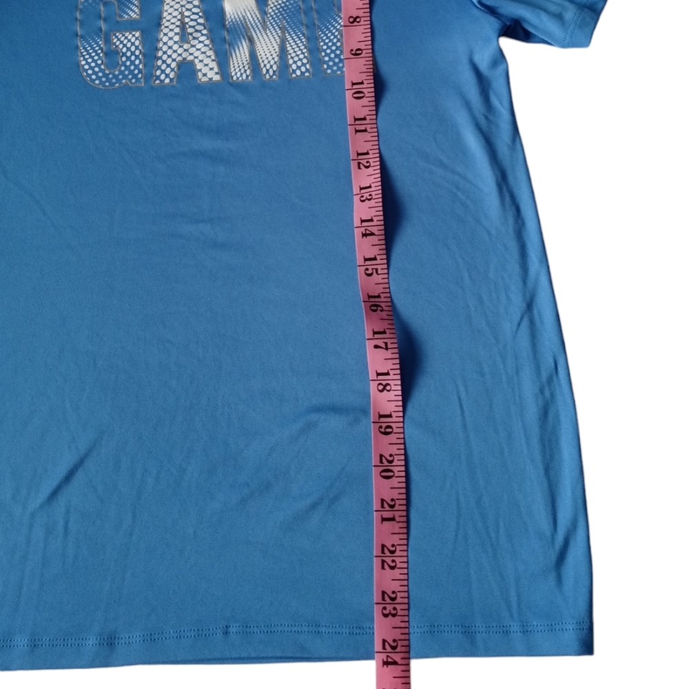 C9 by Champion Boys' Short Sleeve T-Shirt. SIZE L(12/14) .Color Blue - Picture 10 of 11